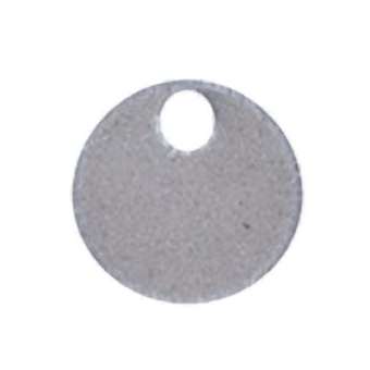 Marker Tag, 304 SS, Circle, 1 Hole, 2.13|Panduit Composants Industriels-PNUMT213D-Q