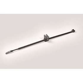 Lanière de fixation 210 x 4.7 mm pour bord de tôle en PA66W noir - Q50REC4A|HellermannTyton-HNE15601085