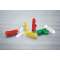 Bouchon de sûreté en PA66, vert, longueur 37,6mm, personnalisable|HellermannTyton-HNE14300095