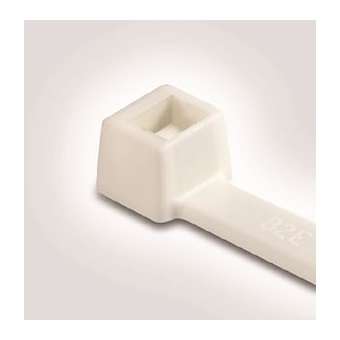 Collier 100x2.5mm en PA66V0 Blanc - T18R|HellermannTyton-HNE11191819