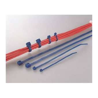 Collier 100x2.5 mm en ETFE Aigue-marine - T18R|HellermannTyton-HNE11101467