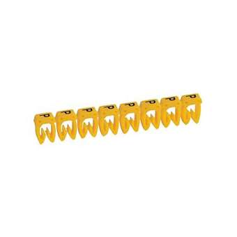 Repère CAB 3 filerie 0,15mm² à 0,5mm² et blocs de jonction + lettre majuscule P|Legrand-LEG038125