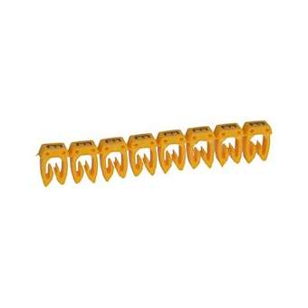 Repère CAB 3 filerie 0,15mm² à 0,5mm² et blocs de jonction + lettre majuscule E|Legrand-LEG038114