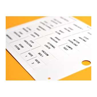 Repère pour composants modulaires de type MG2-17.5-R 15 x 140 mm blanc|Cembre-CMB990883