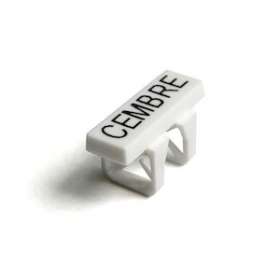 Repère filaire type MG-TDM-02 4 x 12 mm blanc|Cembre-CMB40290