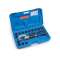 Sertisseuse hydraulique manuelle 130 kN en C allongée avec coffret