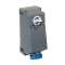 Prise verrouillée 380V 16A 3P+T IP66/67 mil box -|Ilme-IL1TM1664SP