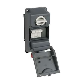 Prise ver 250V 16A 2P+T IP66/67 sans boitier isolant|Ilme-IL1TM1663SIS