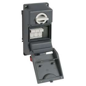Prise ver 250V 16A 2P+T IP66/67 sans boitier isolant|Ilme-IL1TM1663SIS