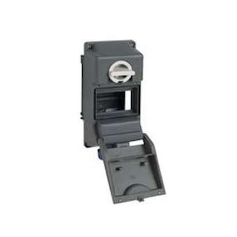 Prise ver 250V 16A 2P+T IP66/67 sans boitier|Ilme-IL1TM1663SIR