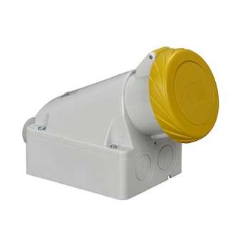 PratiKa - socle de prise industrielle - 32 A - 3P+N+T - 100-130 V CA - IP67|Schneider Electric-SCH83165