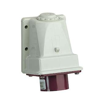 PratiKa - socle de connecteur industriel - 16 A - 2P - 20-25 V CA - IP44|Schneider Electric-SCH82501