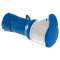 PratiKa - prise mobile industrielle - 16 A - 3P+T - 200..250 V CA- IP44|Schneider Electric-SCHPKF16M424