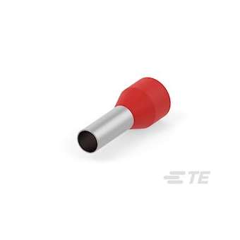 Embout pré-isolé 10 mm² / 8 AWG - 12 mm - Rouge|Entrelec-ENT1SET111037R0000
