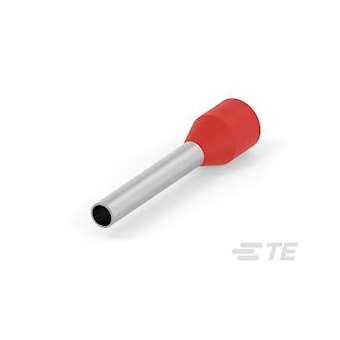 Embout pré-isolé 10 mm² / 8 AWG - 18 mm - Rouge|Entrelec-ENT1SET111038R0000