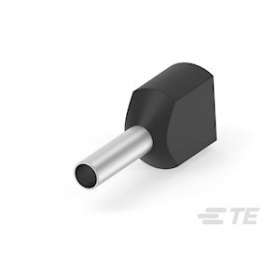 Embout pré-isolé 2 x 1.5 mm² / 2 x 16 AWG - 12 mm - Noir|Entrelec-ENT1SET112006R0000