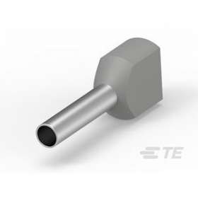 Embout pré-isolé 2 x 0.75 mm² / 2 x 18 AWG - 10 mm - Gris|Entrelec-ENT1SET112012R0000