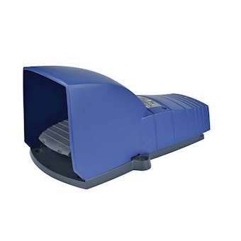 Preventa XPEB - inter. à pied - simple - avec capot - plast.- bleu - 2O+2F|Schneider Electric-SCHXPEB511
