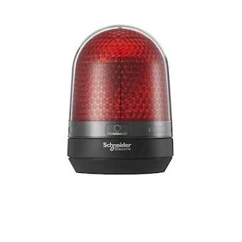 Harmony XVR3 - feu tournant rouge - sans buzzer - 12-24Vcc|Schneider Electric-SCHXVR3B04