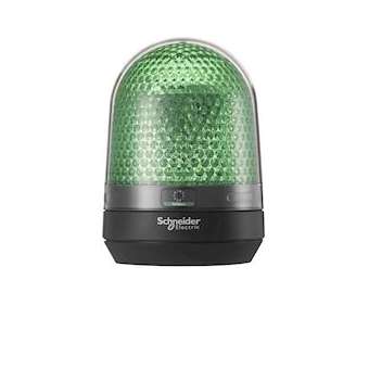Harmony XVR3 - feu tournant vert - sans buzzer - 12-24Vcc|Schneider Electric-SCHXVR3B03