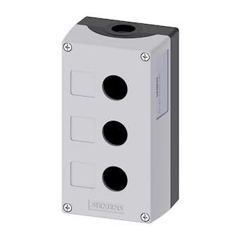 COFFRET PLASTIQUE, 3 PTS. CDE|Siemens Industries et Infrastructures-SIE3SU1803-0AA00-0AB1