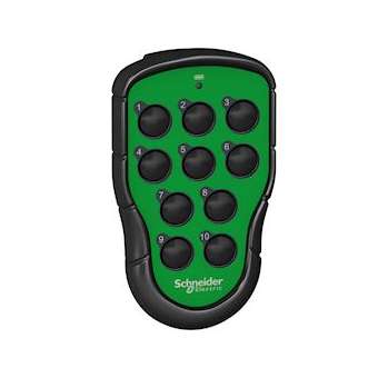 TRANSMITTER,10 x SINGLE STEP PUSHBUTTONS|Schneider Electric-SCHZART10