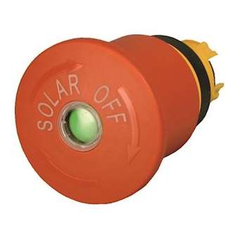 Inter pompiers, PV, avec marquage laser SOLAR|Eaton industries-EONM22-SOL-PVT45P-MPIQ