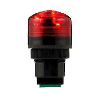 buzzer piézo-électrique fixe/clignotante son pulsé et continu 85db base noire|Sirena-ENA91193