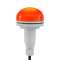 buzzer lumineux encastrable P50 A LED 92dB orange 12/24VCACC IP65 P-E M12|Sirena-ENA91342