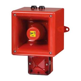 Combiné LED 120 dB TONAFLASH 11.5-14 Vcc/16-33 Vcc - Transparent|AE&T-APQTL112HV20240