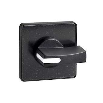 Harmony - tête de manoeuvre - 45x45mm - noir - crosse noire - marquage à graver|Schneider Electric-SCHKAG3H