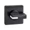 Harmony - tête de manoeuvre - 45x45mm - noir - crosse noire - marquage à graver|Schneider Electric-SCHKAG3H