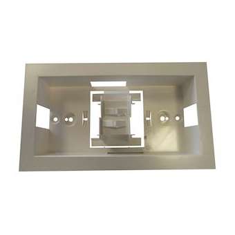 Cadre d'encastrement BLANC BOITIER EPSILON|Eaton Luminox-LUM10534