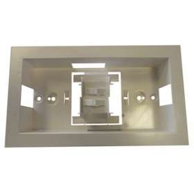 Cadre d'encastrement BLANC BOITIER EPSILON|Eaton Luminox-LUM10534