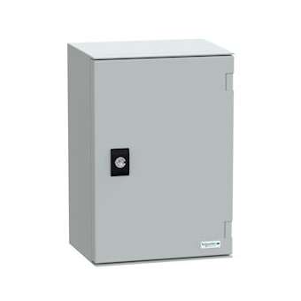 Thalassa PLM - Coffret polycabo.310x215x160+chassis metallique - IP66 Ral 7035|Schneider Electric-SCHNSYPLM32PG