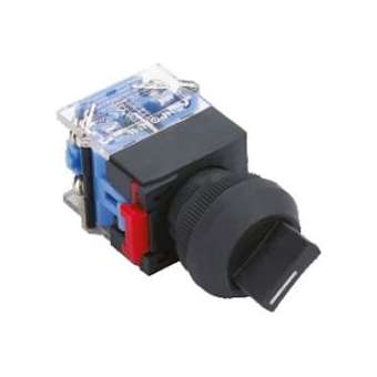 MBP22-E-X/21/P: sélecteur rotatif 2 positions 1-2, pour découpe D22,5mm|Mci coupatan-LCI093700