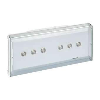 BAES d'évacuation à LEDs permanent IP43 IK07 SATI Adressable pour grands espaces|Legrand-LEG062646