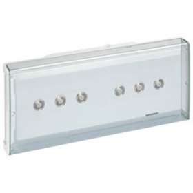 BAES d'évacuation à LEDs permanent IP43 IK07 SATI Adressable pour grands espaces|Legrand-LEG062646
