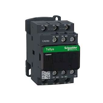 TeSys CAD50 - contacteur - 5F+0O - instantané - 10A - 220Vca|Schneider Electric-SCHCAD50M7