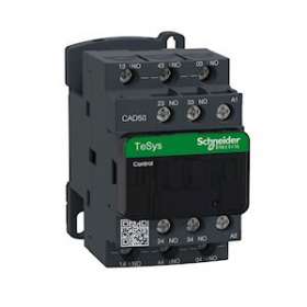 TeSys CAD50 - contacteur - 5F+0O - instantané - 10A - 220Vca|Schneider Electric-SCHCAD50M7