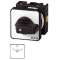 Inverseur, cont.: 5, 20A, 1-0-2, 45DEG, à accrochage,encastré, fixation centrale