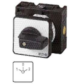 Inverseur, Contacts: 5, 32A, plastron: 1-0-2, 45DEG, à accrochage, encastré|Eaton industries-EONT3-3-8401-E