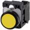 BOUTON-POUSSOIR, JAUNE|Siemens Industries et Infrastructures-SIE3SU1100-0AB30-3BA0