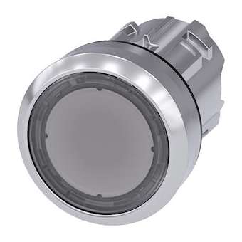 BOUTON-POUSSOIR LUMINEUX, TRANSPARENT|Siemens Industries et Infrastructures-SIE3SU1051-0AB70-0AA0