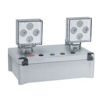 Bloc à phares IP65 IK07 à LEDs 2500lm autonomie 1h SATI Connecté|Legrand-LEG062532