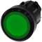 BOUTON-POUSSOIR LUMINEUX, VERT|Siemens Industries et Infrastructures-SIE3SU1001-0AA40-0AA0