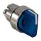 Harmony XB4 - tête bouton à manette lumineux - D22 - 3 pos rap GC - bleu|Schneider Electric-SCHZB4BK1763