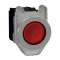 Harmony XB4 - BP lumineux DEL - flush - rouge - 1O+1F - 110V - vis étrier|Schneider Electric-SCHXB4FW34G5
