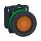 Harmony XB5 - BP lumineux DEL - flush - orange - 1O+1F - 24V - vis étrier|Schneider Electric-SCHXB5FW35B5