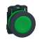 Harmony XB5 - bouton poussoir à impulsion - flush - vert - 1F - vis étrier|Schneider Electric-SCHXB5FA31